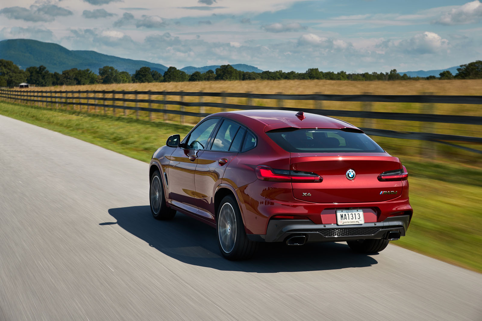 BMW X4 2018 road test review hero rear