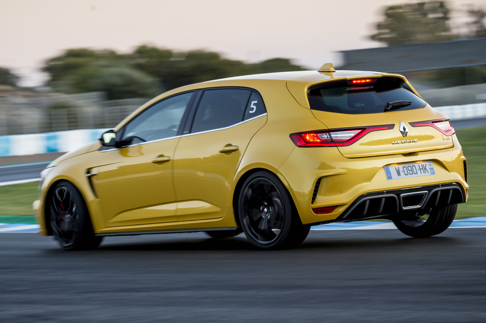 Renault Megane RS 280 2018 road test review hero rear
