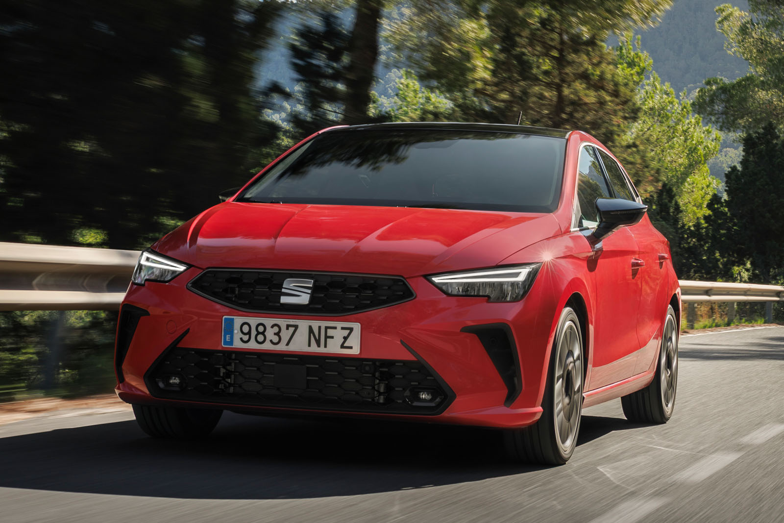 2026 Seat Ibiza front quarter tracking