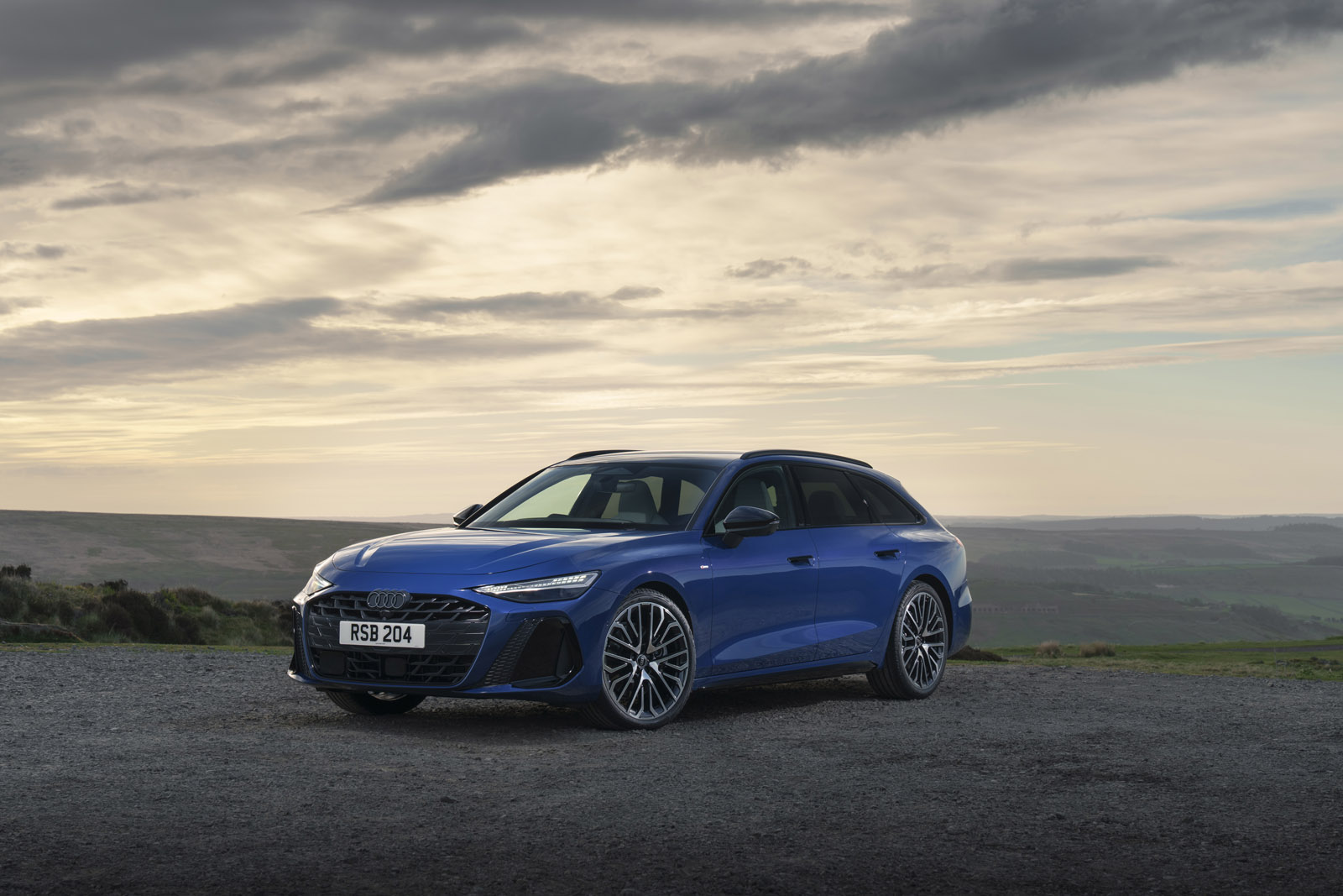 21 Audi A6 UK 2025 Autocar review front static