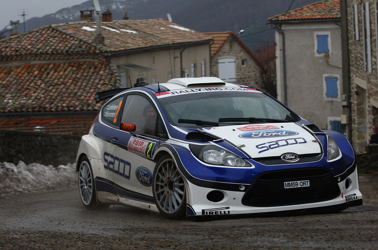 Ford Fiesta WRC '17 S. Ogier - 85. Rallye Monte Carlo 2018 + maski do kalkomanii MF-Zone -DC2447