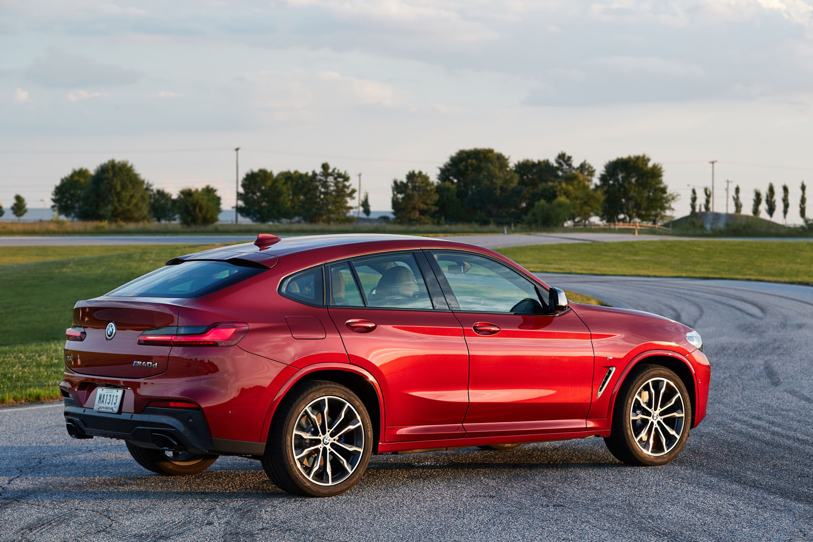 BMW X4 2018 road test review static rear