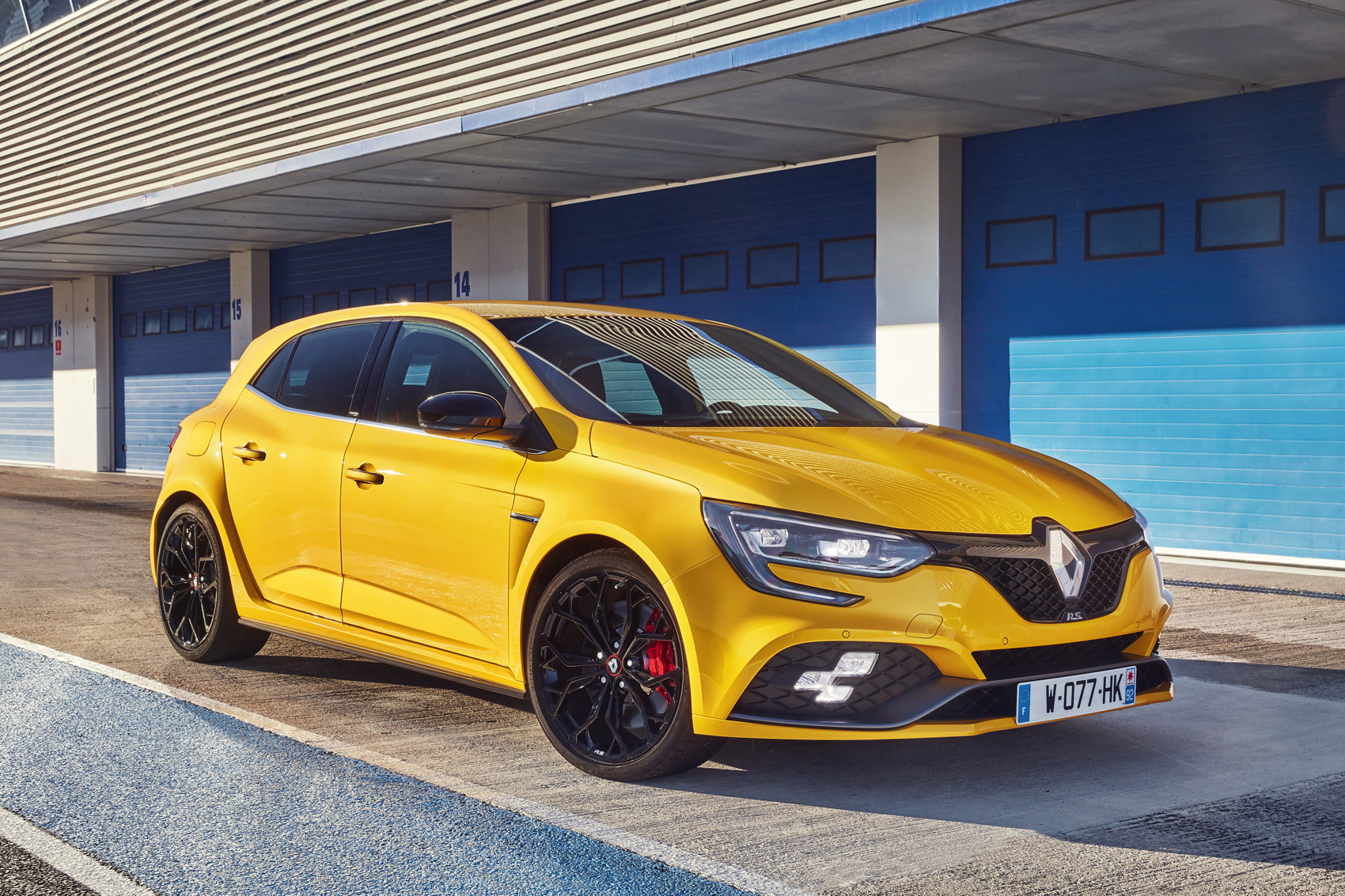 Renault Megane RS 280 2018 road test review static front