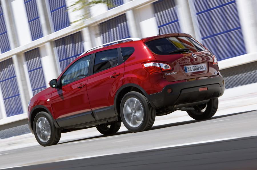 Nissan Qashqai+2 rear