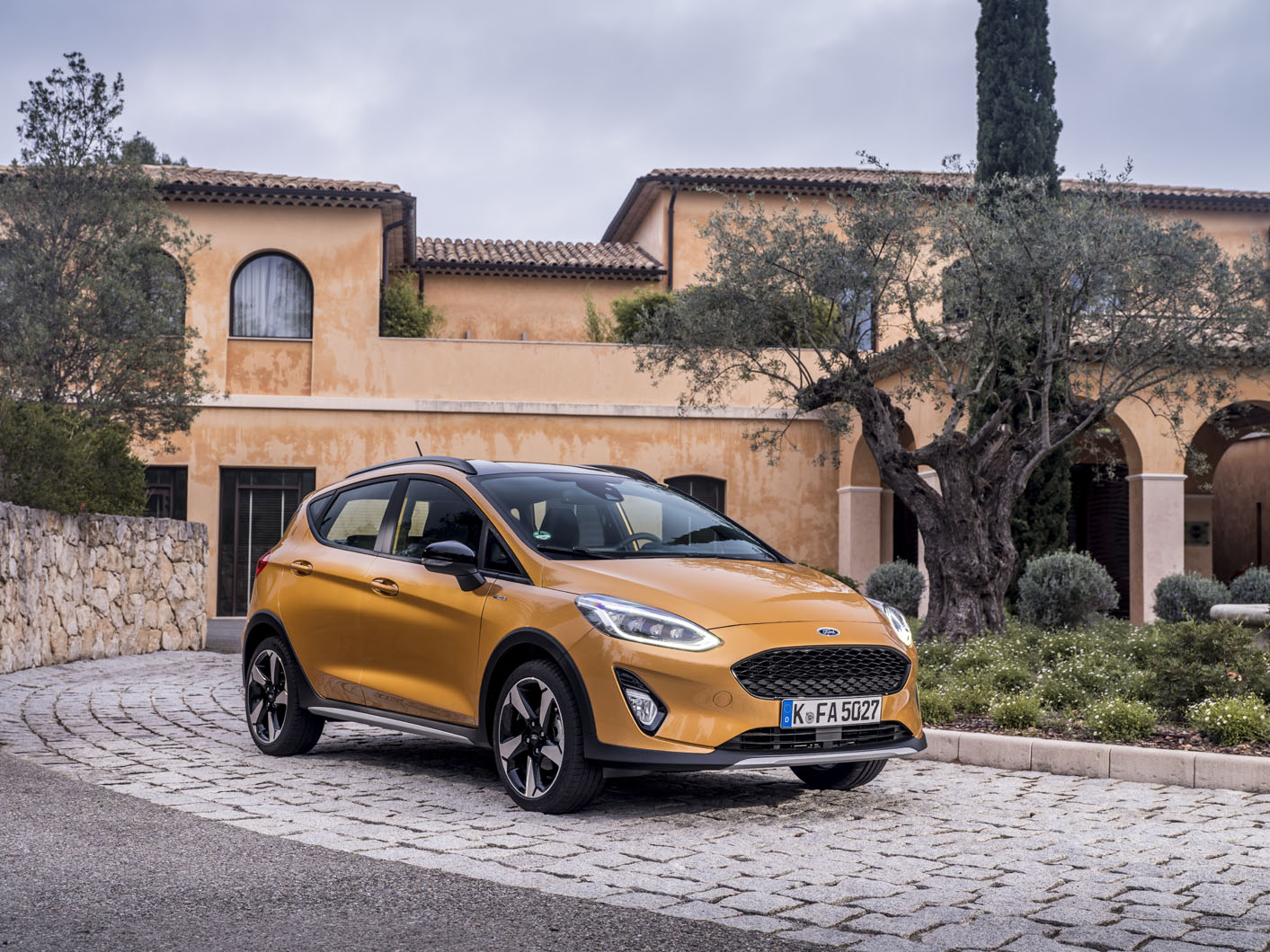 Ford Fiesta Active 2018 road test review static front