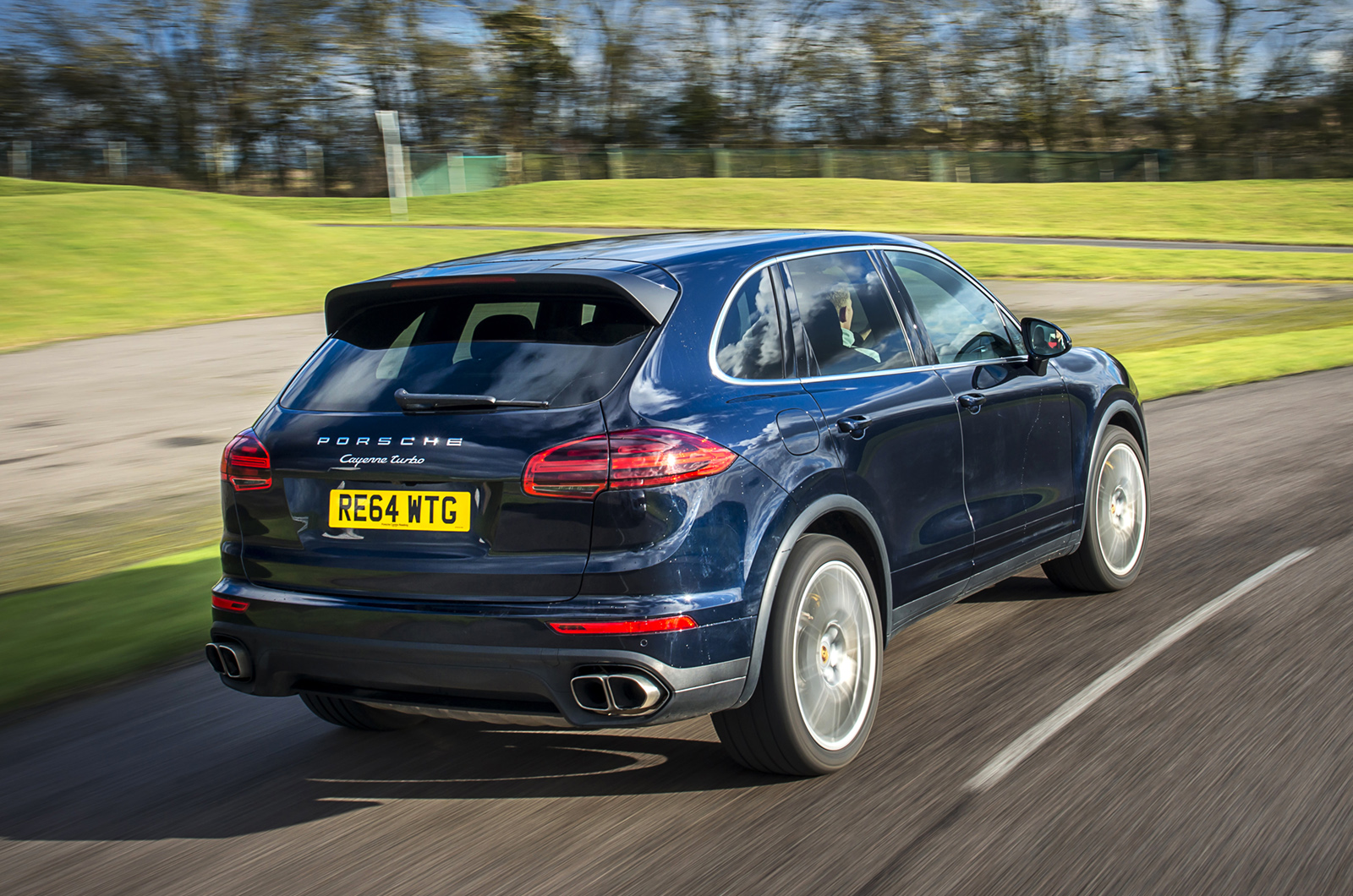 Porsche Cayenne Turbo rear