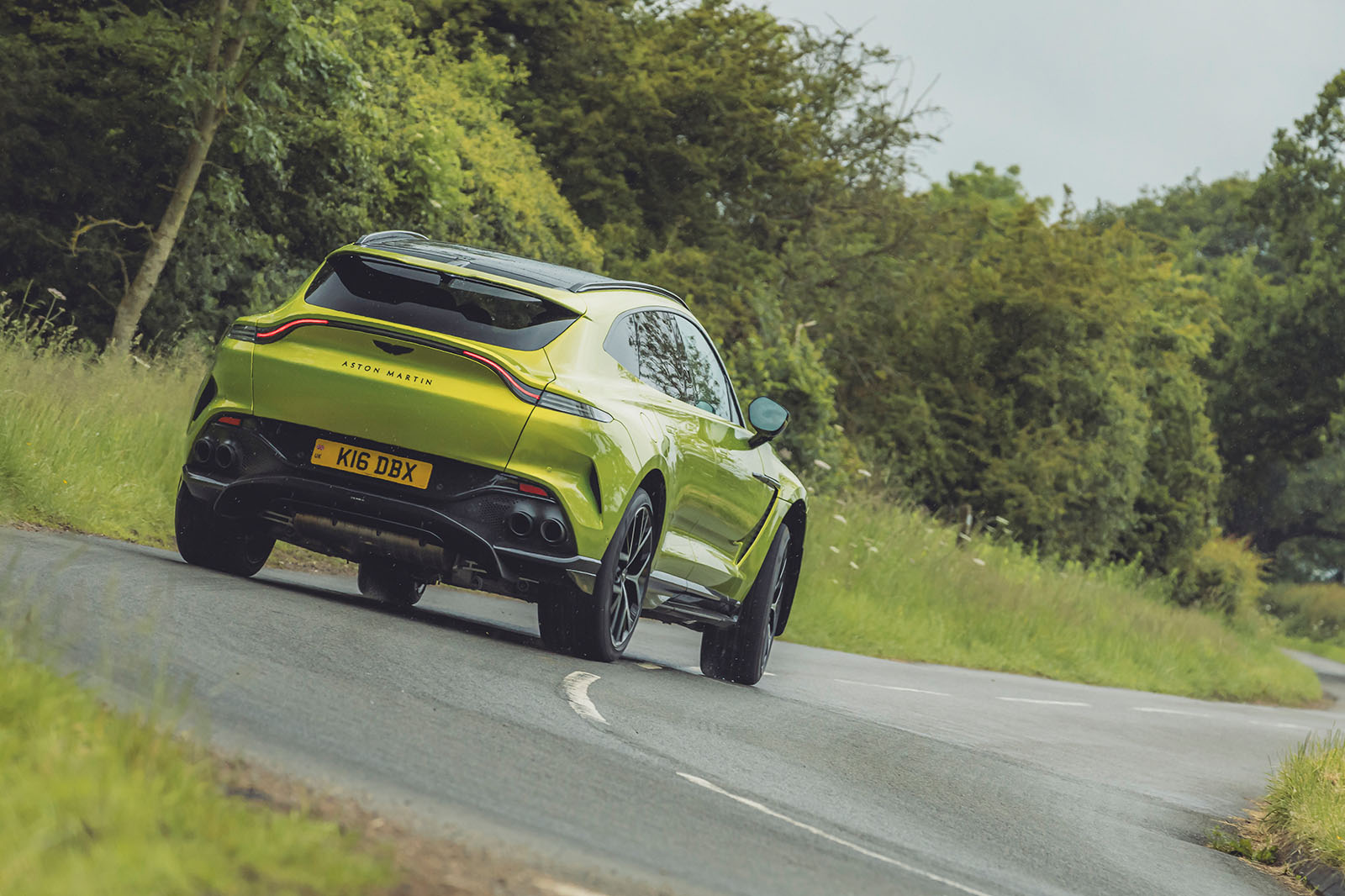 aston martin dbx 707 review 2024 02 rear cornering