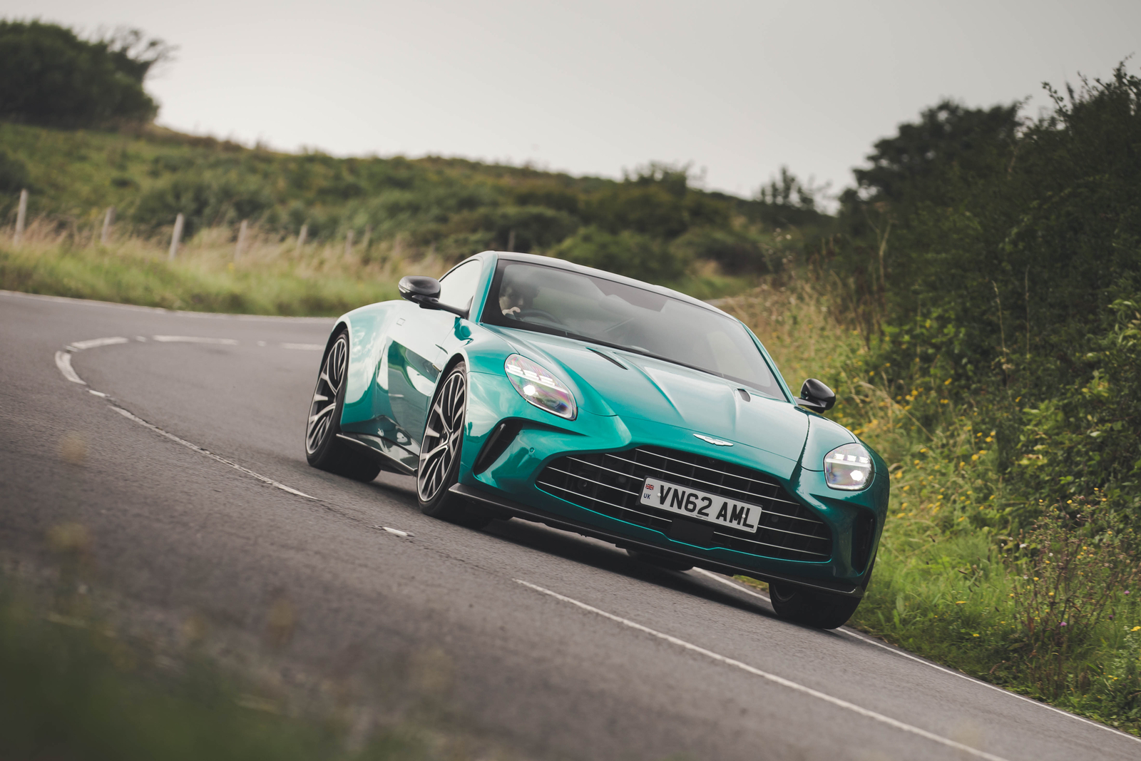 Aston Martin Vantage RT 2024 review frt corner 0206