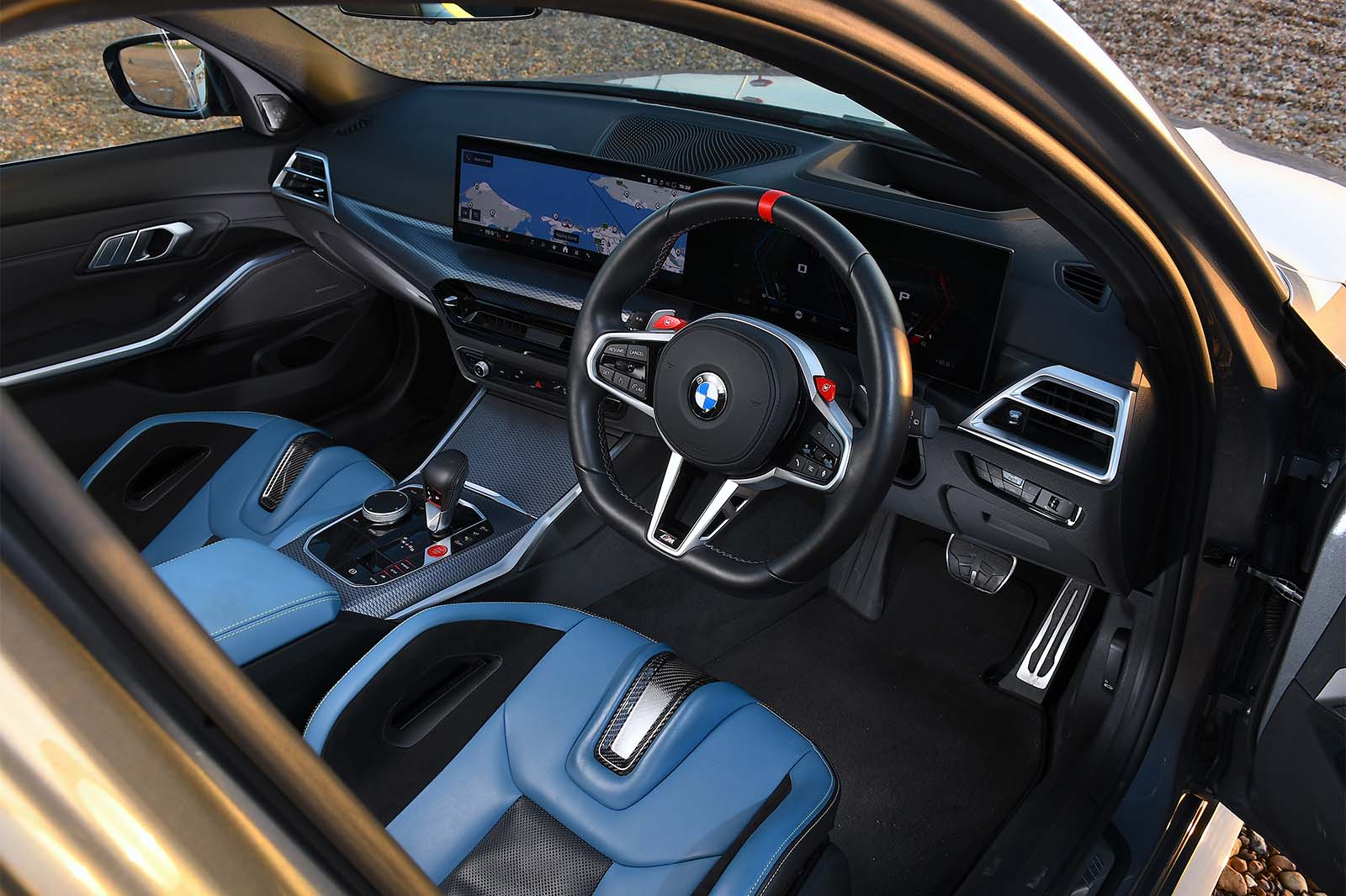 BMW M3 Touring interior front wide
