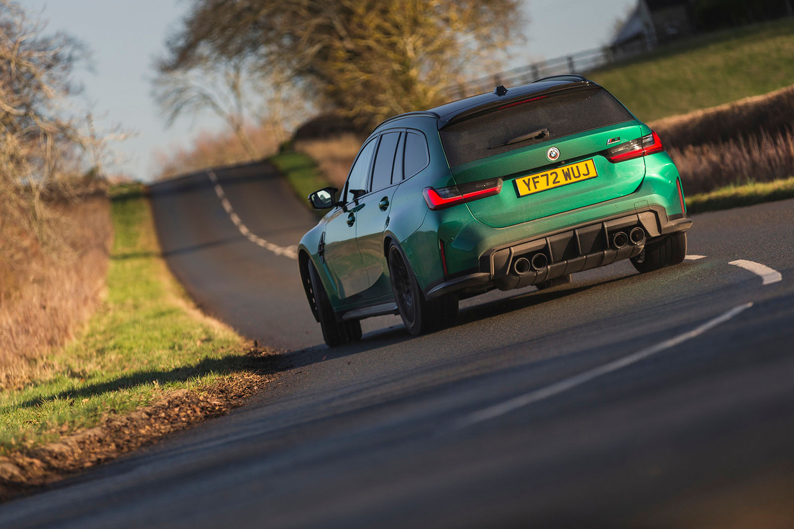 bmw m3 touring review 202302 rear cornering