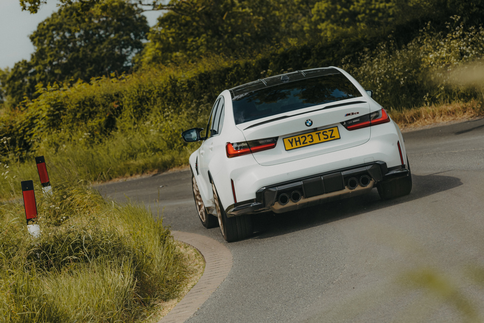 BMW M3 CS rear lead