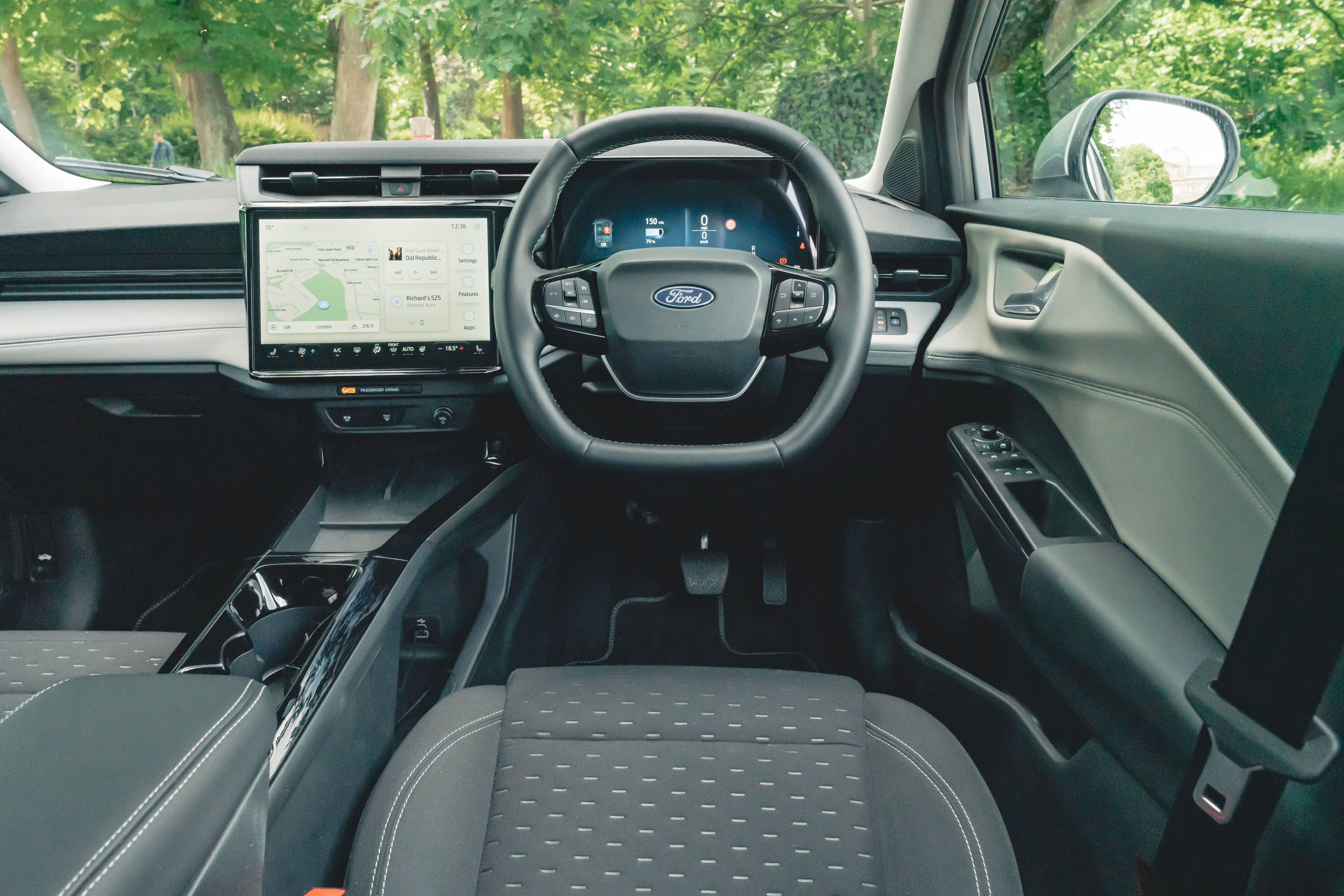 Ford Puma E review 2025 10 dash