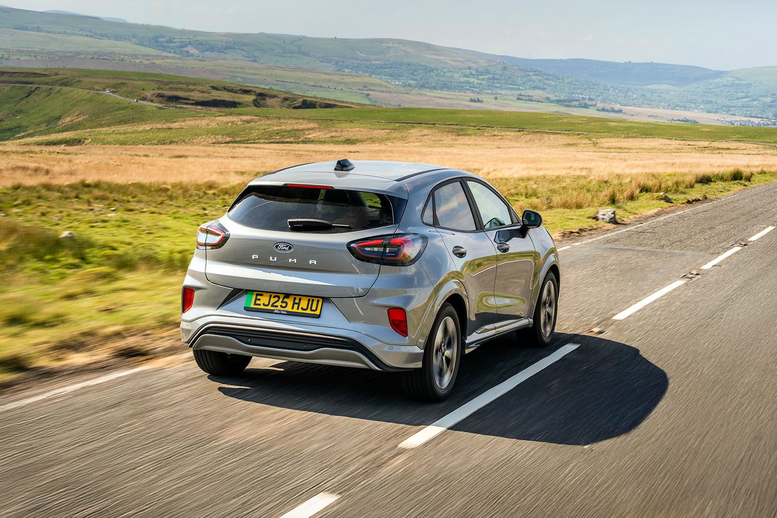 Ford Puma E review 2025 23 rear tracking