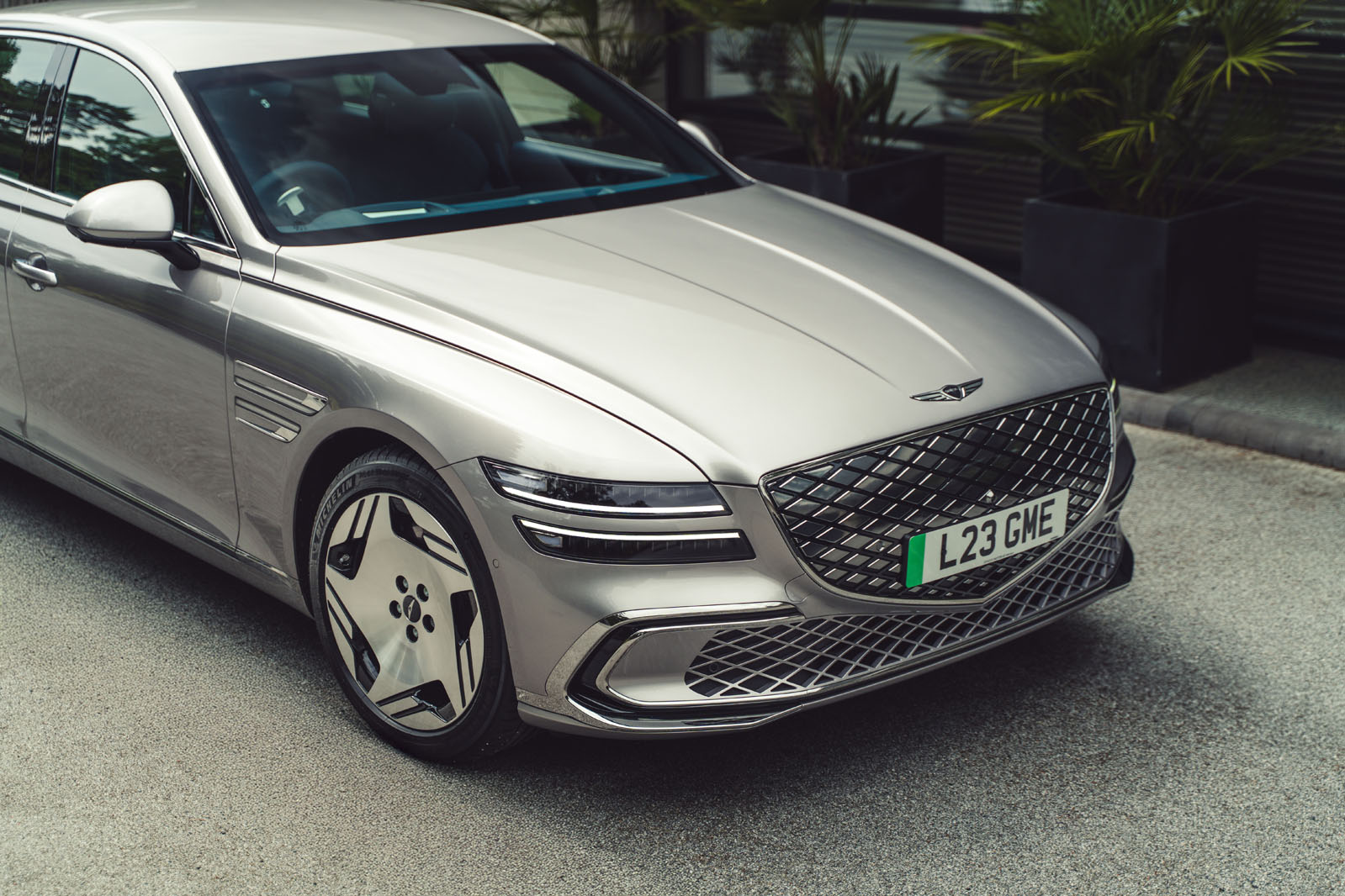 Genesis Electrified G80 review 002 front end design
