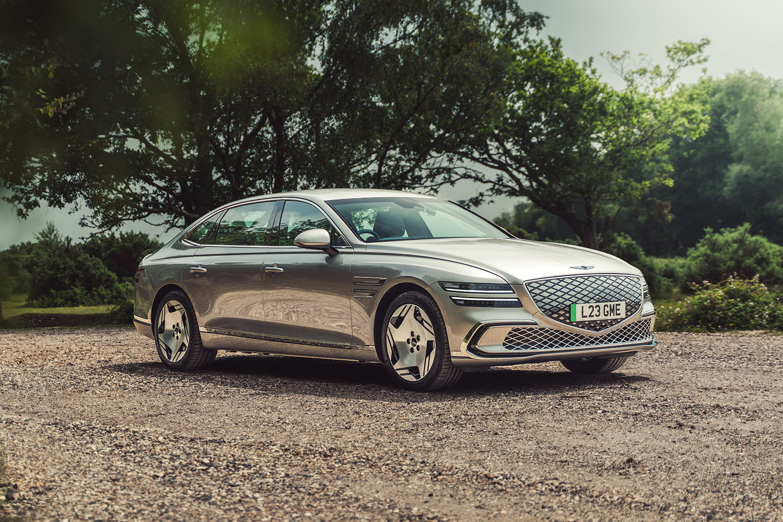 Genesis Electrified G80 review 023 front static