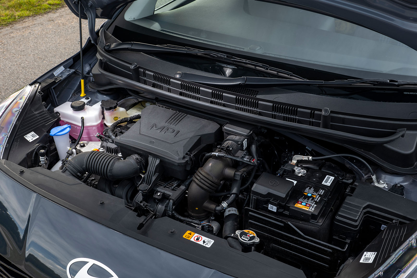 Hyundai i10 review engine bay