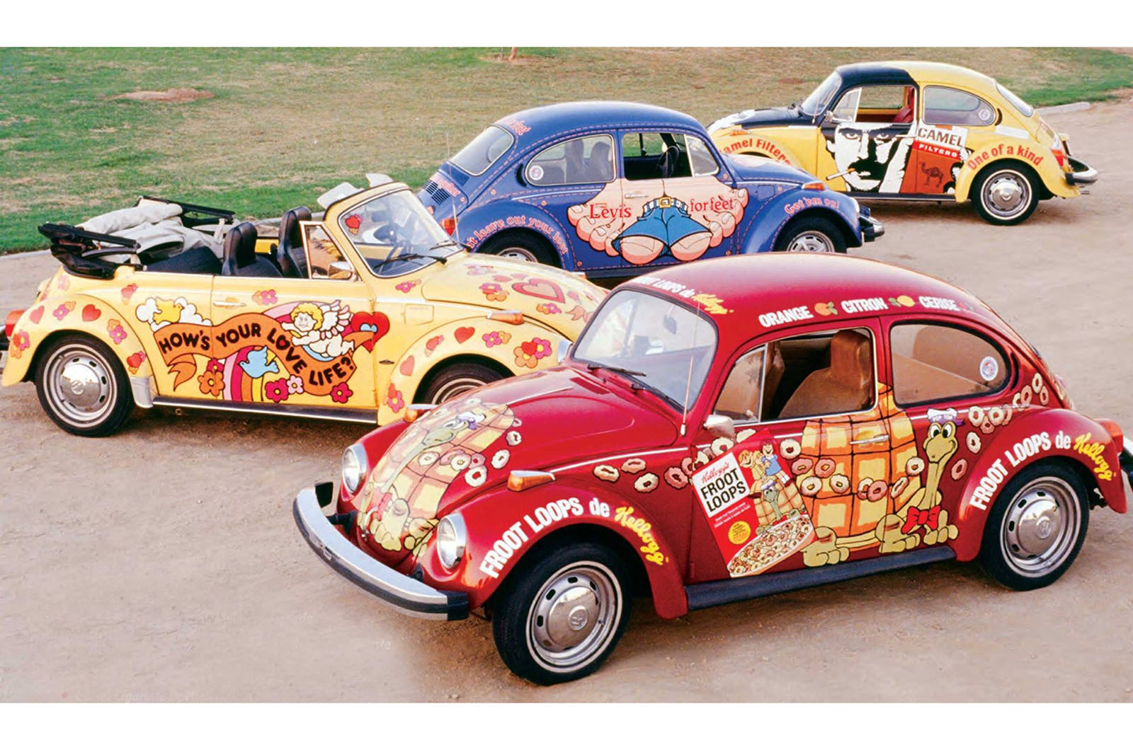 The 1970s craze that transformed VW Beetles into moving adverts