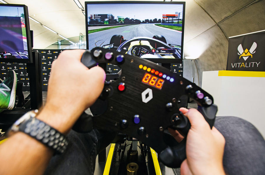 Virtual Racing Wheel Can virtual racing replace the real thing? | Autocar
