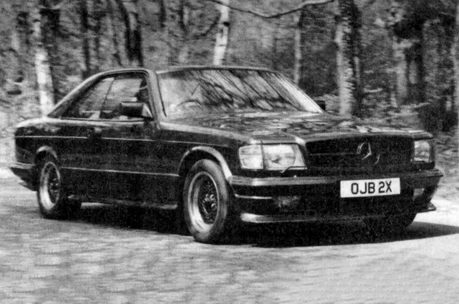 Looking back at AMG’s quiet 1982 UK debut | Autocar
