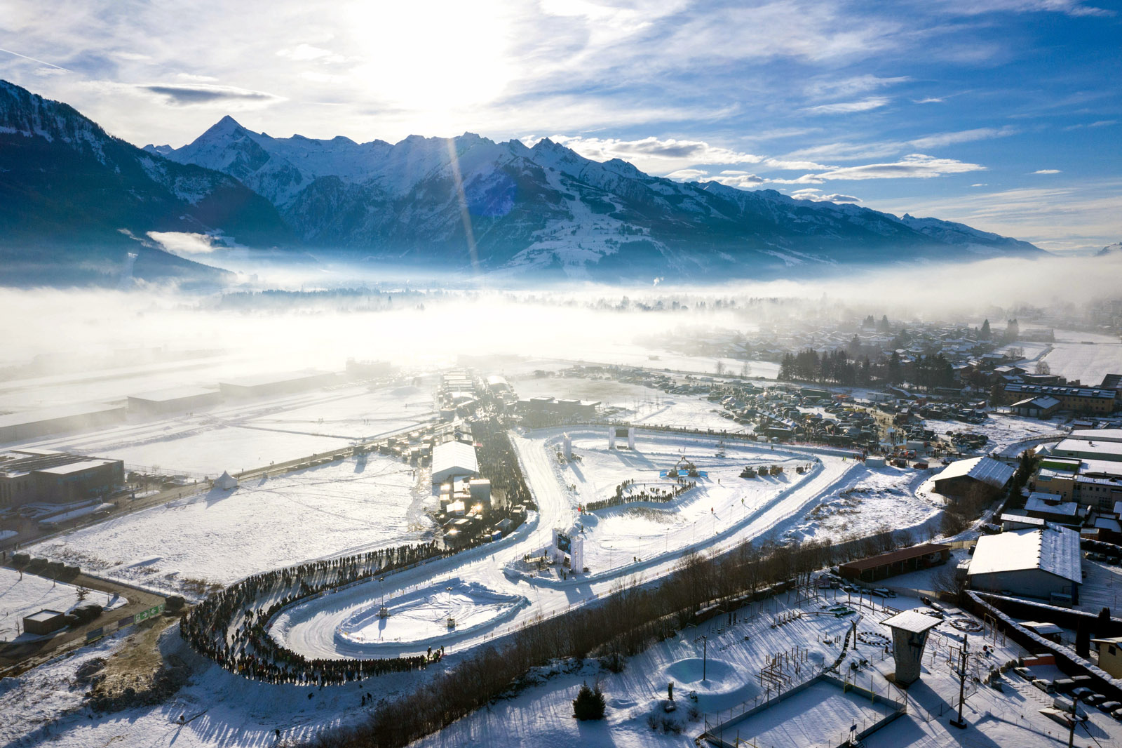 Standard Ice Racing Track Ice Race Track