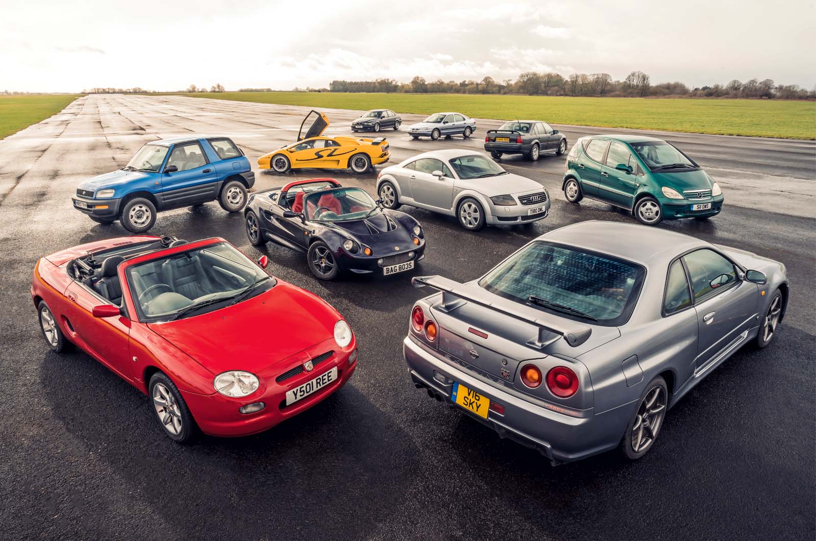 Carlton, Diablo, Skyline... driving the very best cars of the 1990s