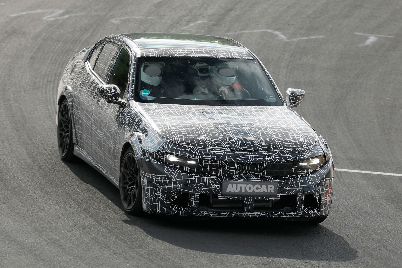 新一代 BMW M3 汽油版首度曝光，可能搭載手排變速箱