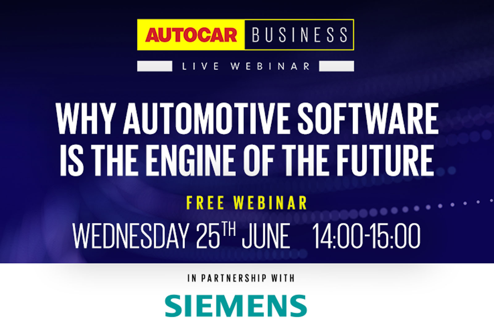 Autocar partners Siemens for 2025 awards and software webinar