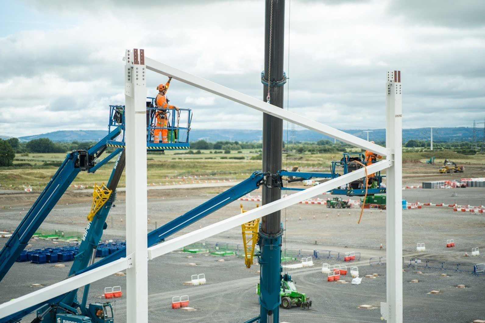 Work underway at Tata&#039;s UK EV battery factory ahead of 2027 opening