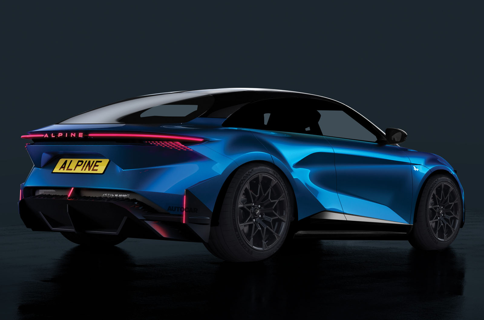 Alpine to use in-wheel motors for electric sports car line-up