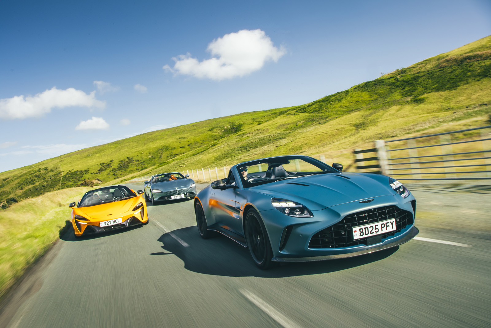 Aston Martin Vantage vs Ferrari Roma vs McLaren Artura