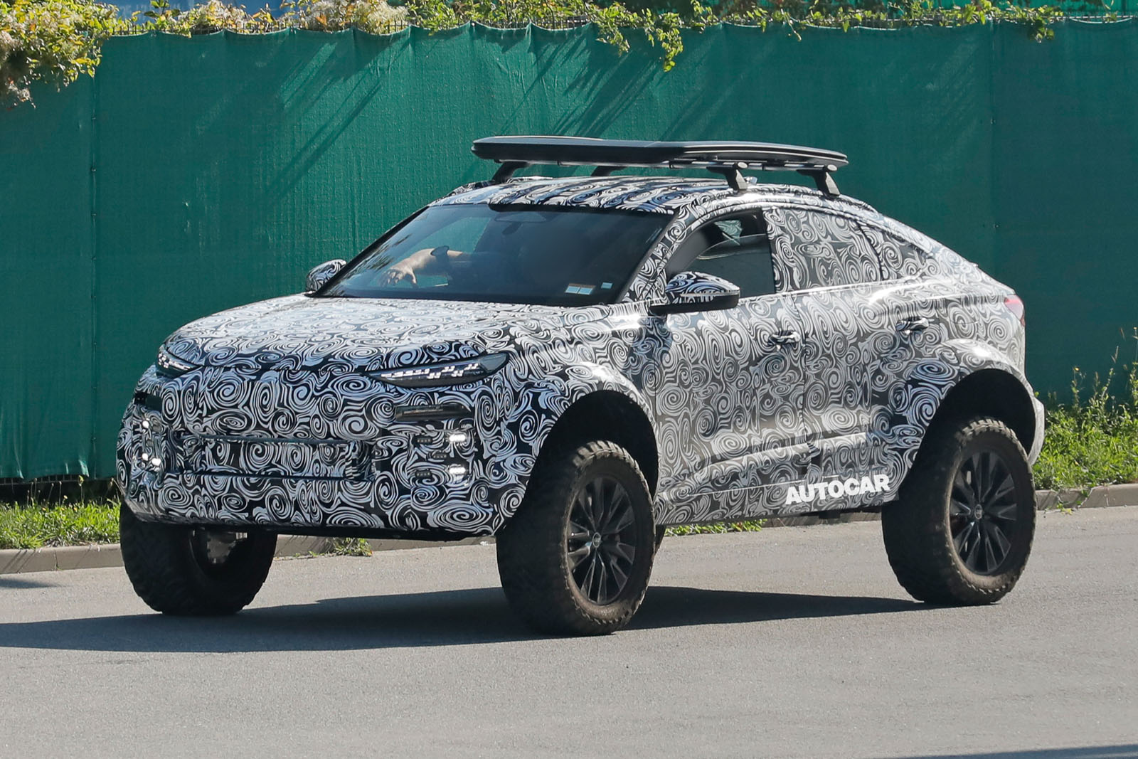 Mystery Audi test car hints at extreme electric 4x4 | Autocar