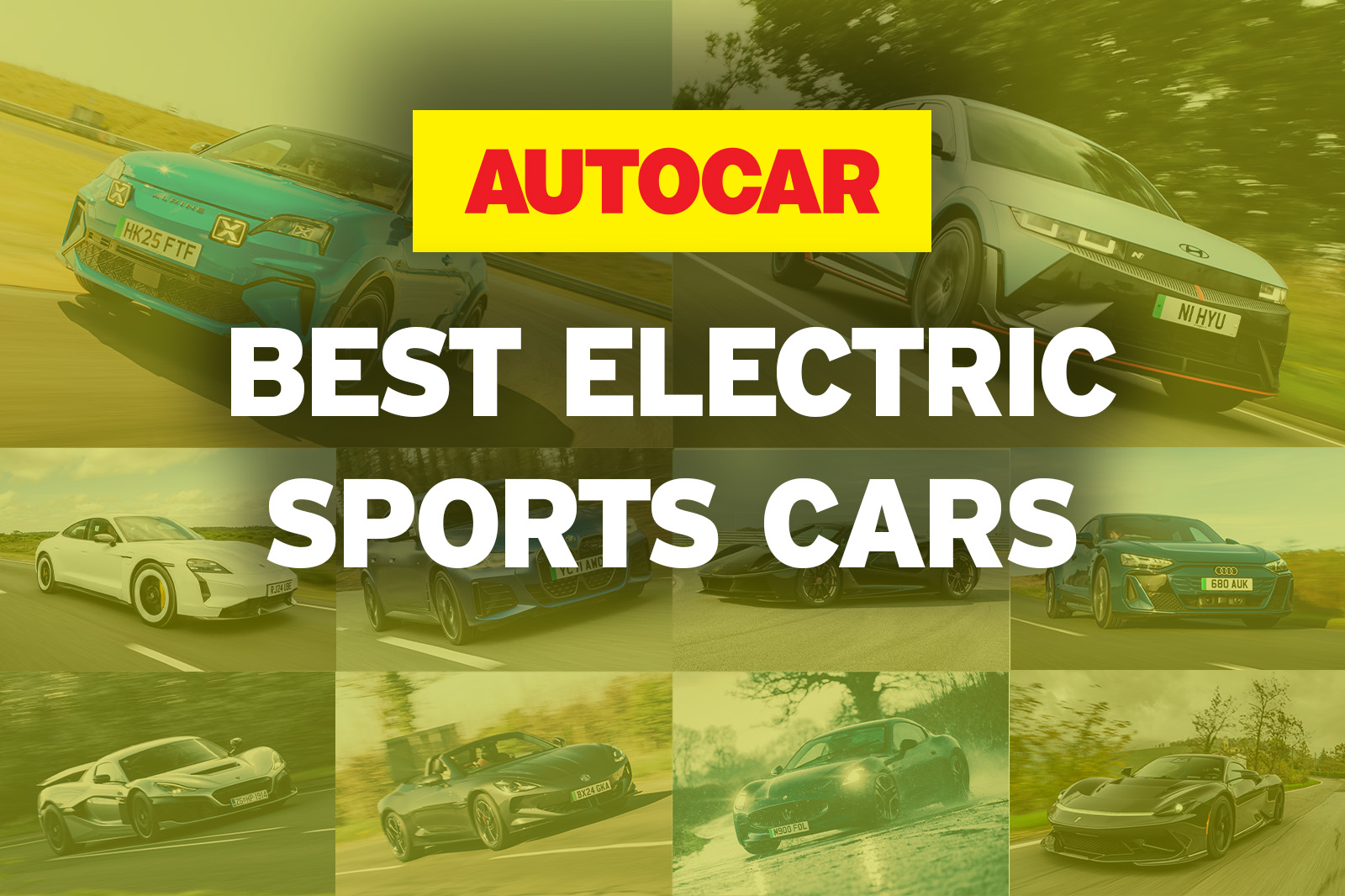 The best electric sports cars – driven, rated and ranked