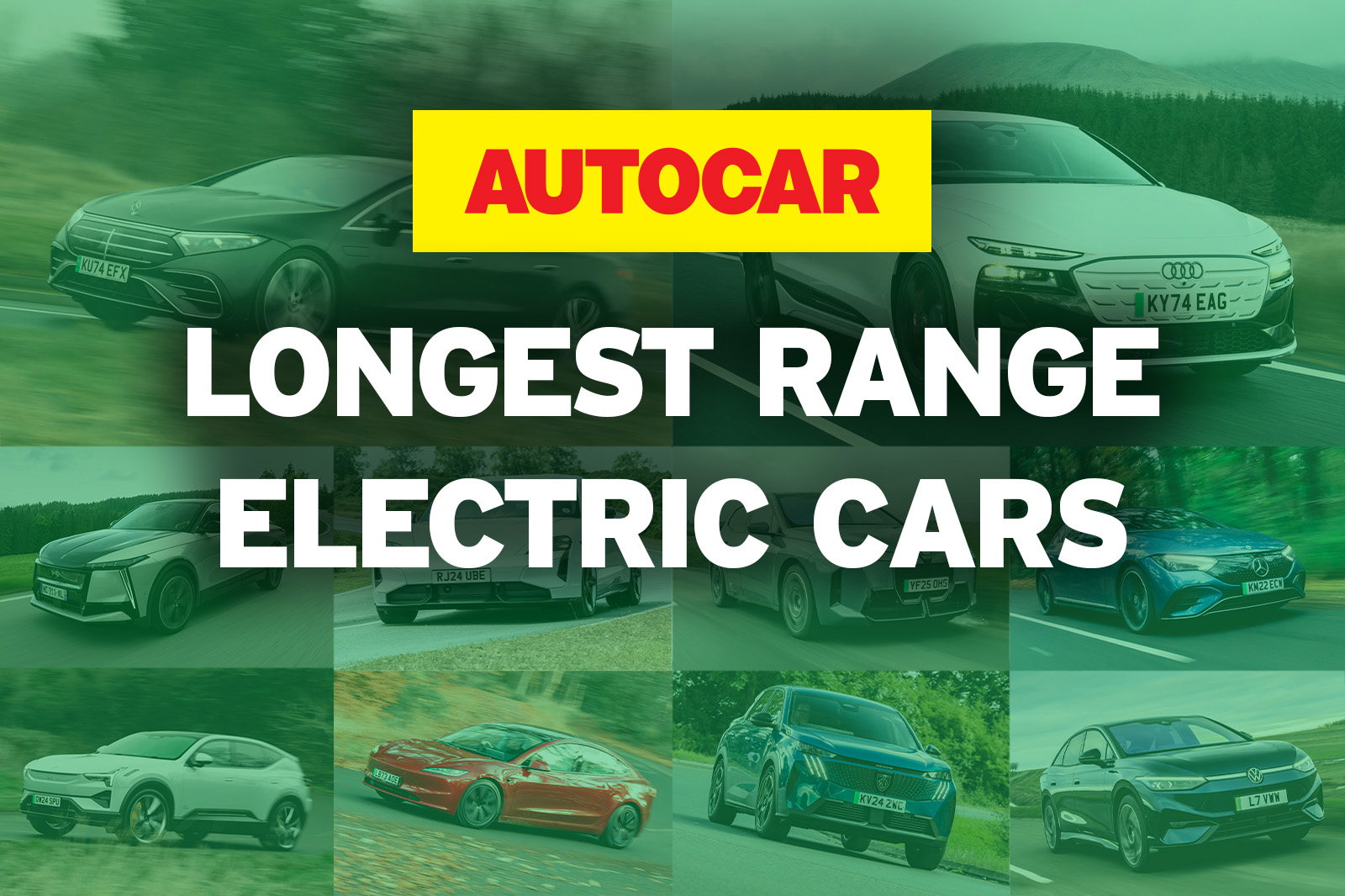 The longest-range electric cars