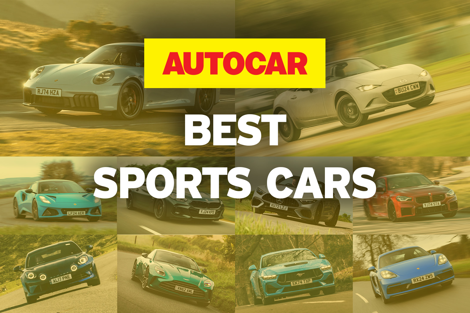 The best sports cars – driven, rated and ranked