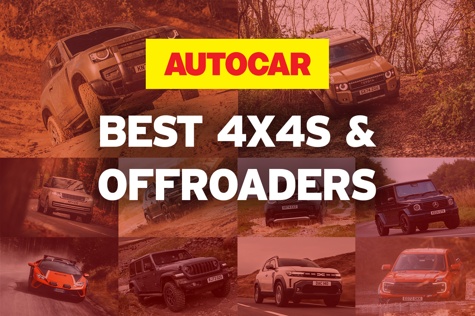 The best 4x4s and off-road cars - driven, rated and ranked
