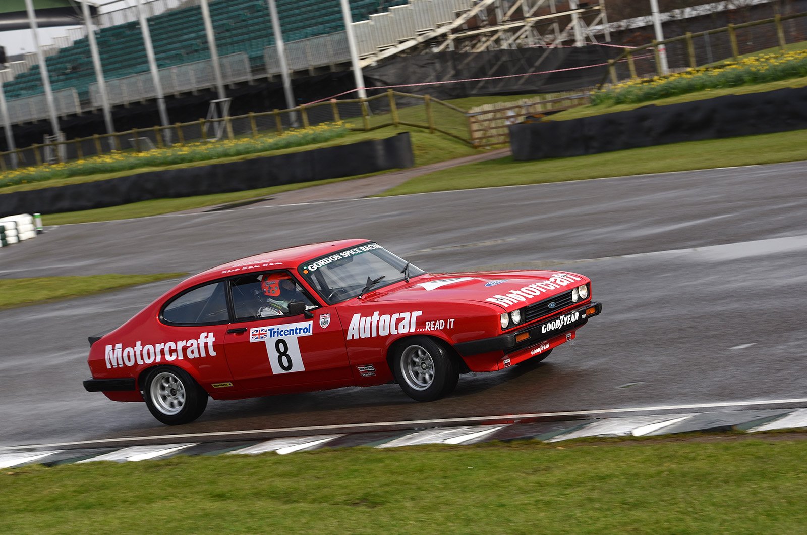 Spice Racing Look Gordon Spice Racing Ford Capri driven at Goodwood | Autocar