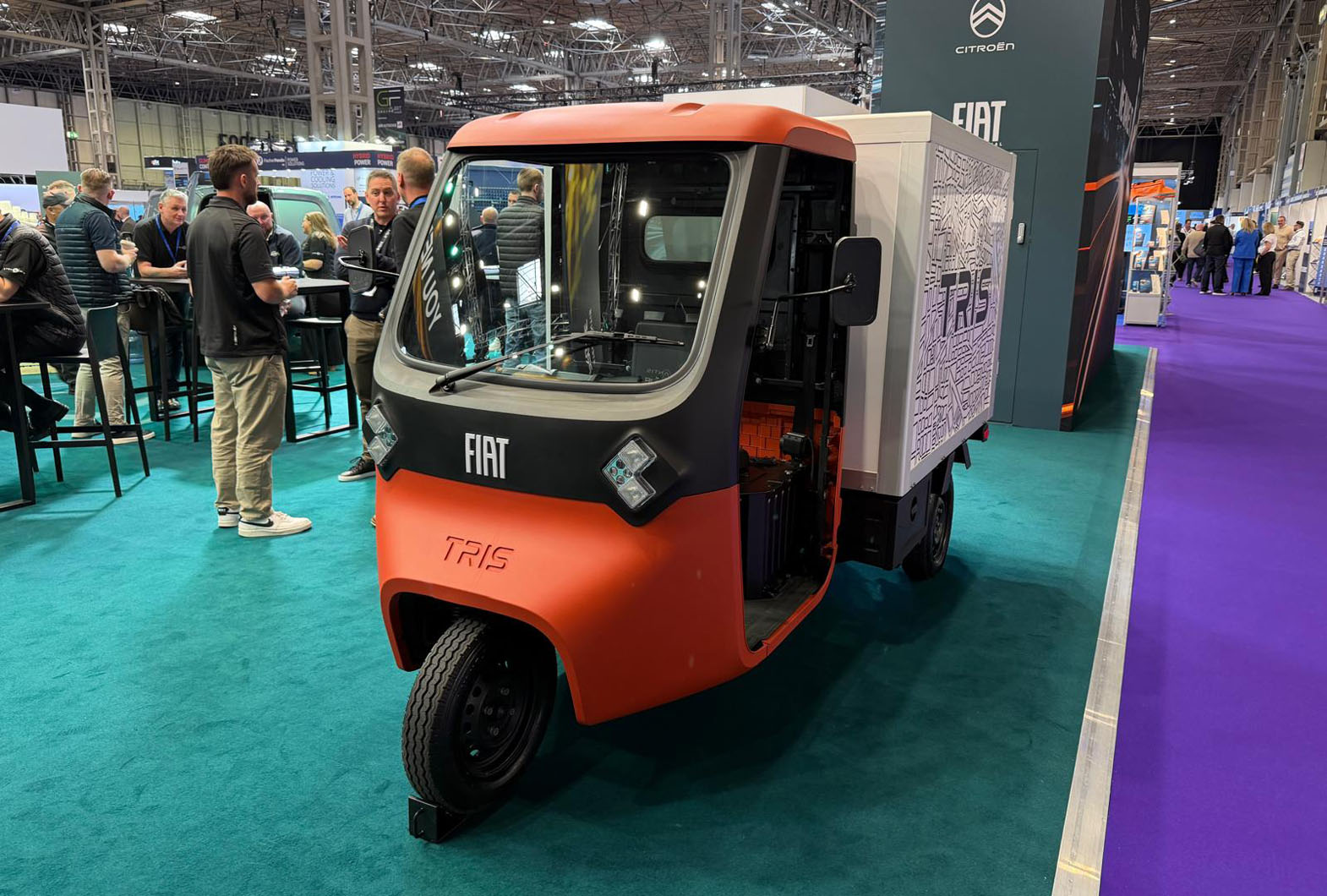 Fiat to bring tiny, three-wheeled Tris truck to UK next year