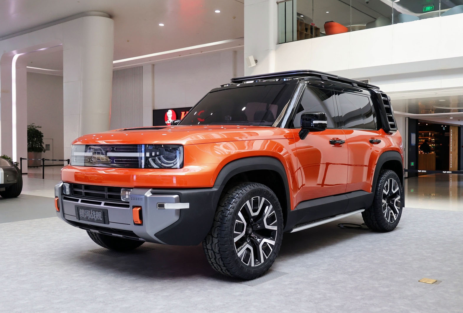 Geely confirms rugged Land Rover Defender rival for UK