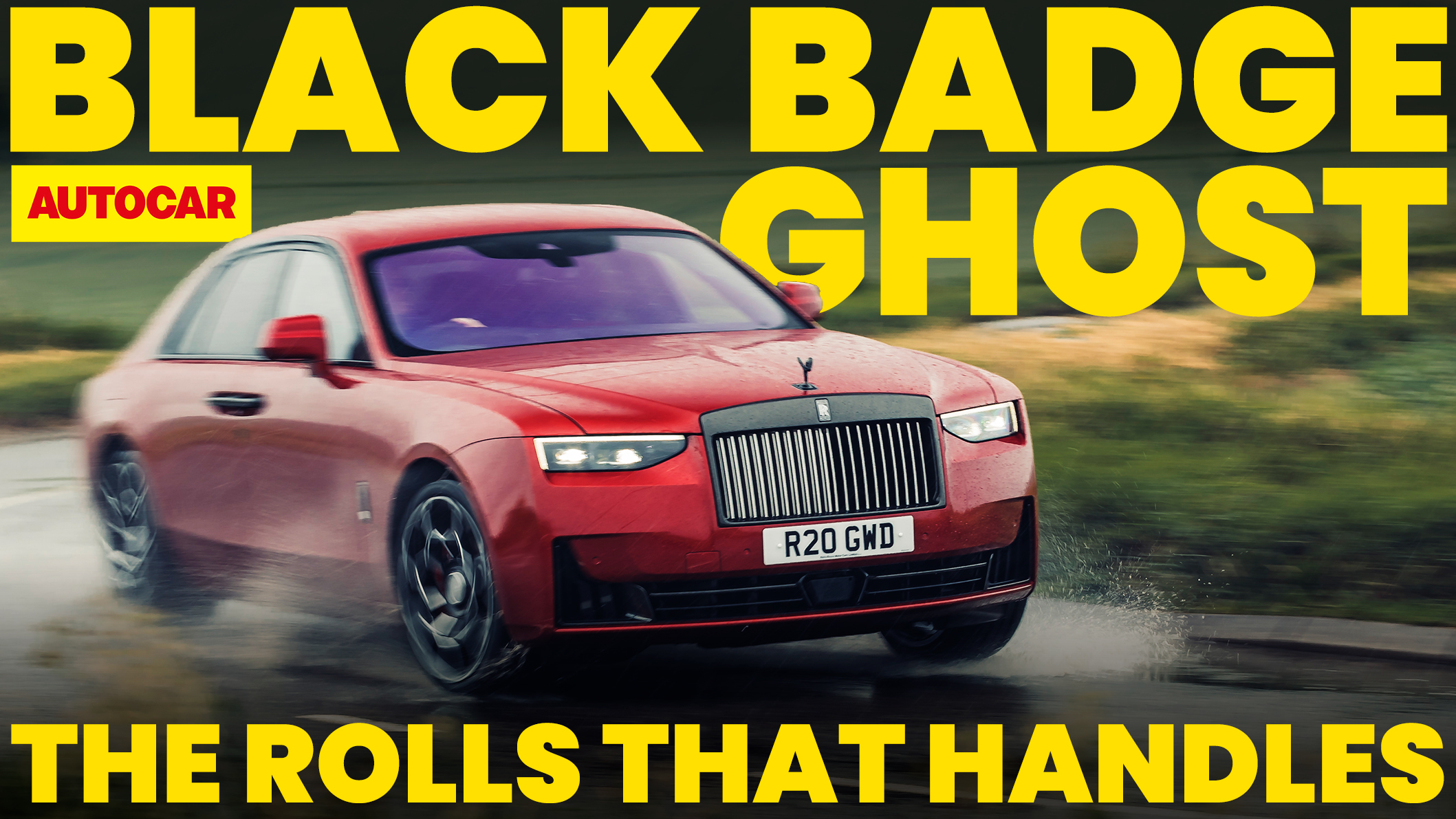 WATCH: Rolls-Royce Ghost Black Badge - The Roller that handles