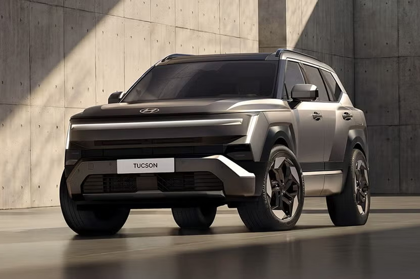 全新改款 2027 Hyundai Tucson 登場，採硬派越野風格設計