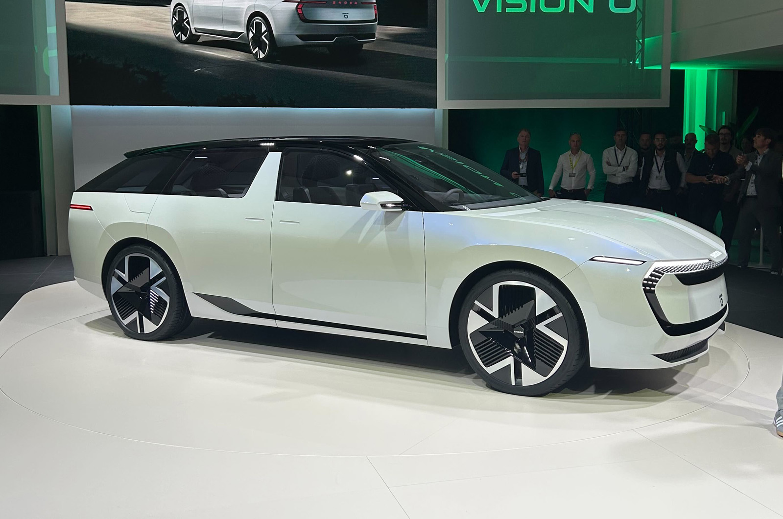 Future of Skoda Octavia revealed with radical EV estate concept