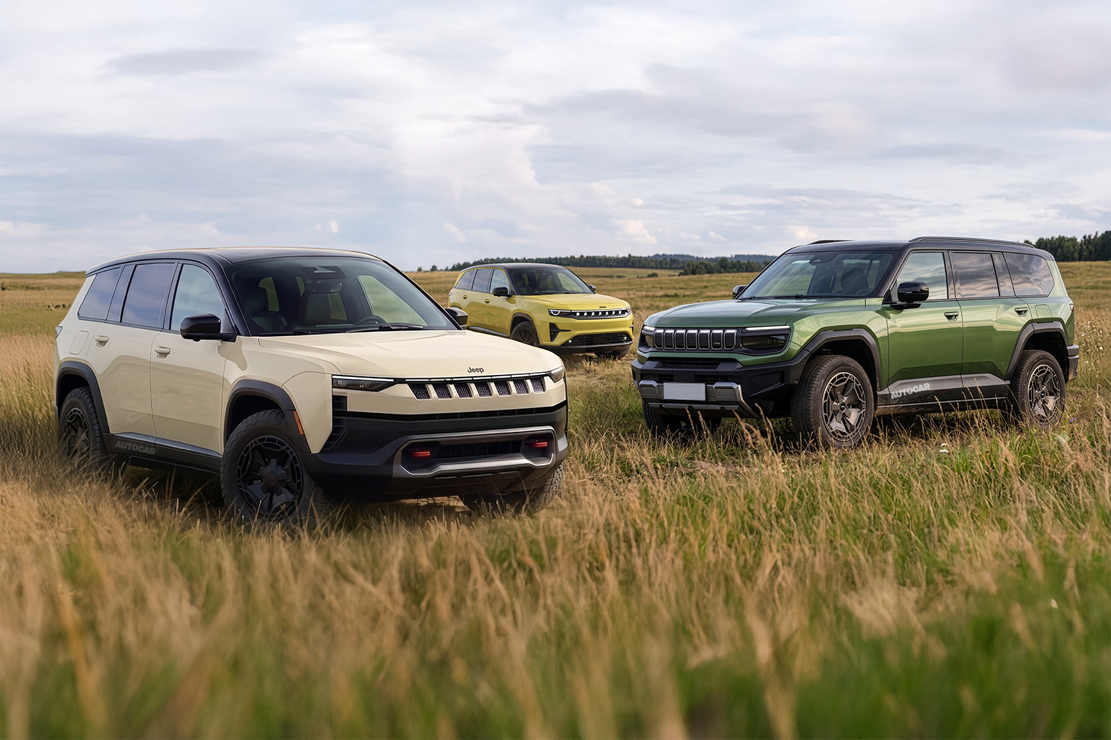 Jeep 將在歐洲推出兩款小型 SUV 及一款中國合作的大型旗艦 4x4