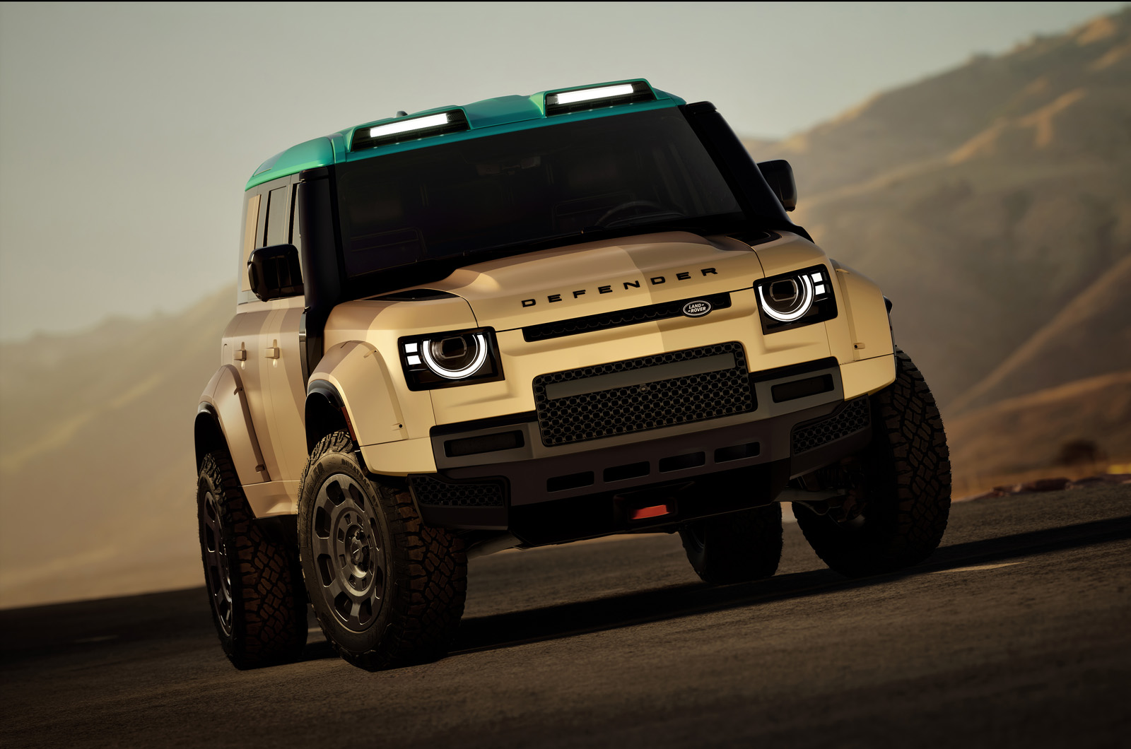 Photo: autocar.co.uk Land Rover to Launch Limited-Edition Road-Legal V8 Defender Dakar