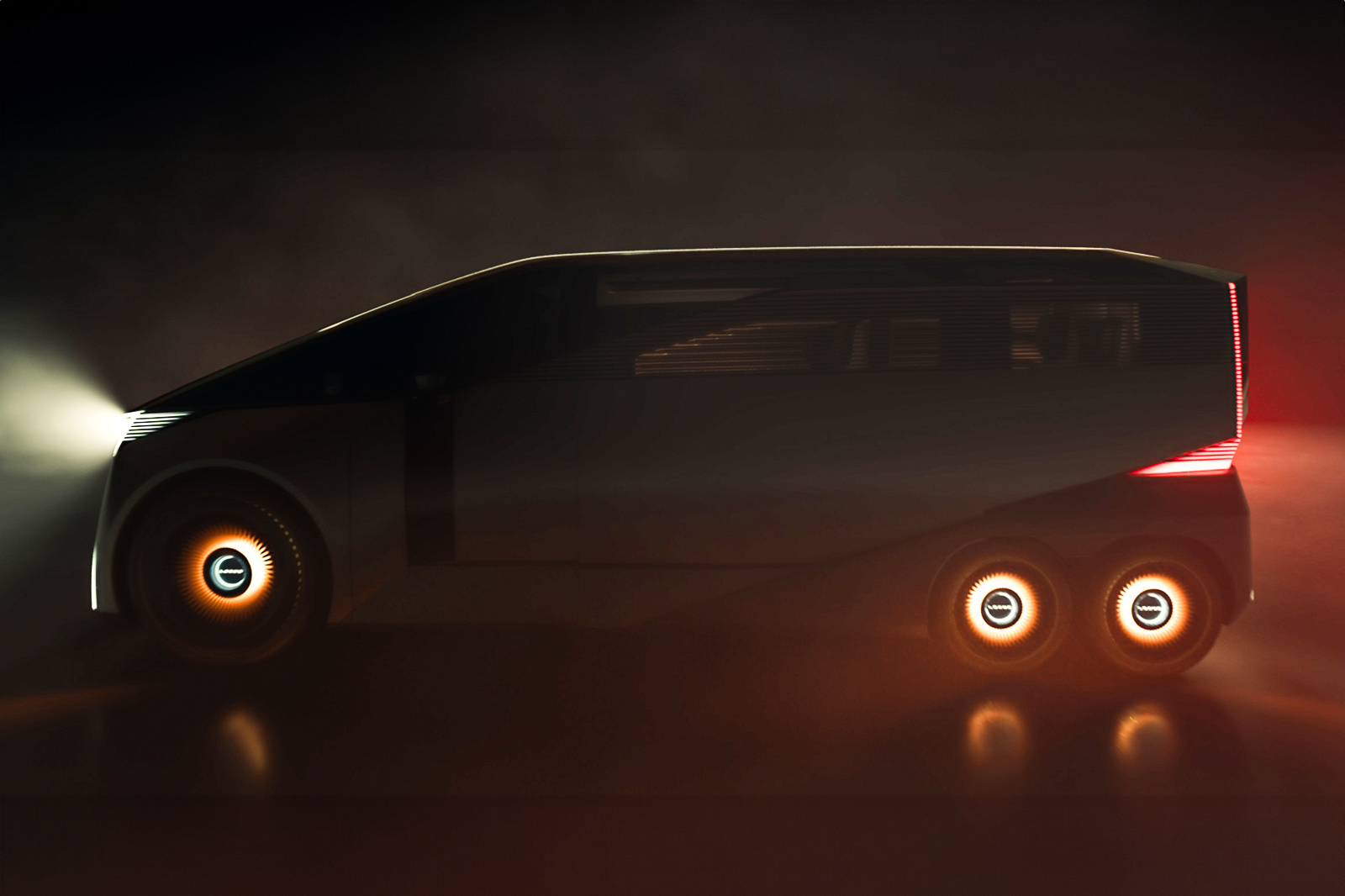 Lexus LS reinvented as six-wheeled MPV