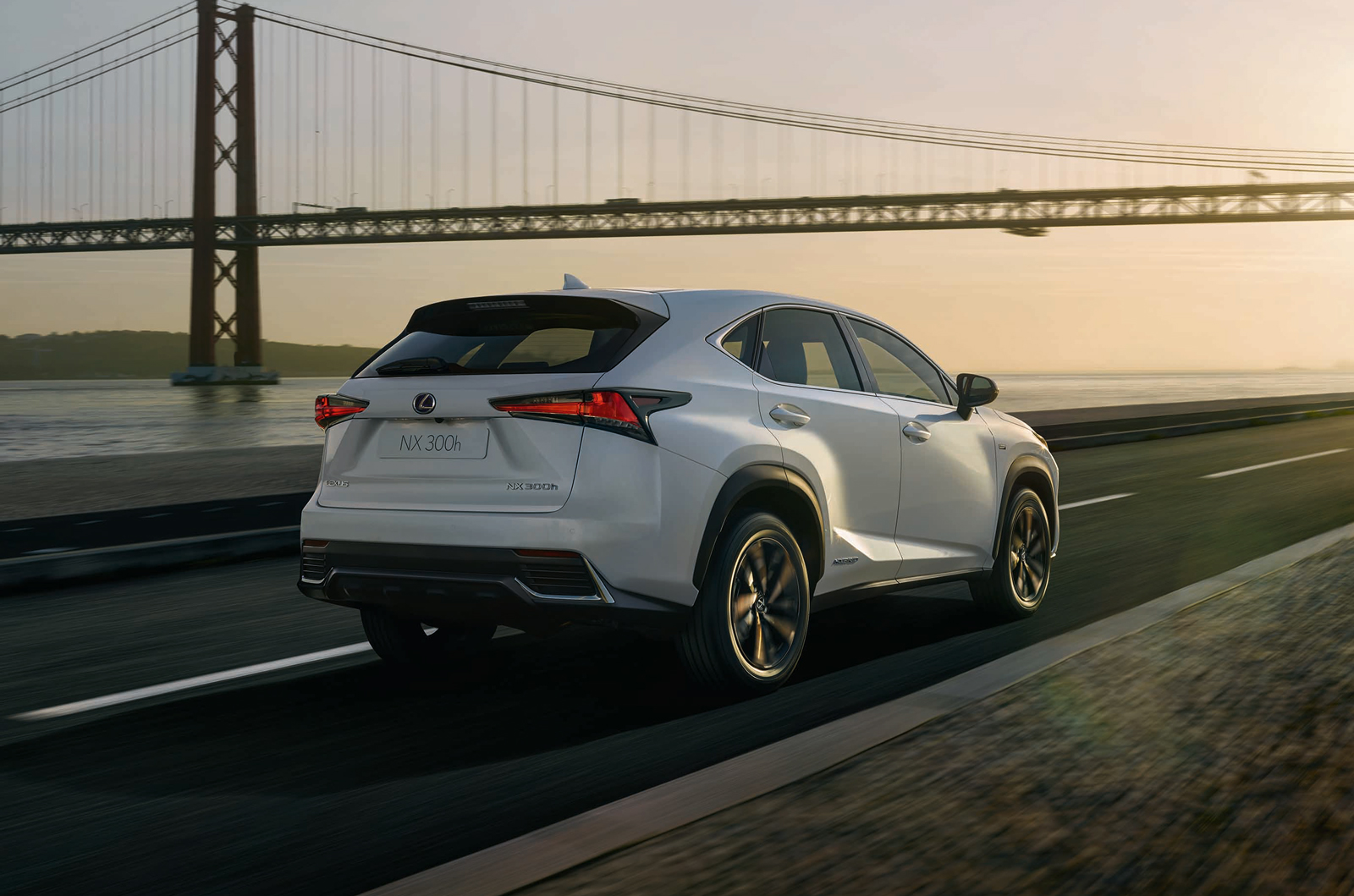 Lexus nx riverside rear 3qtr sl