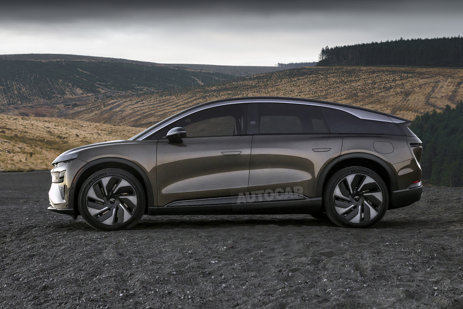 Lucid to launch in UK next year with BMW iX3 rival