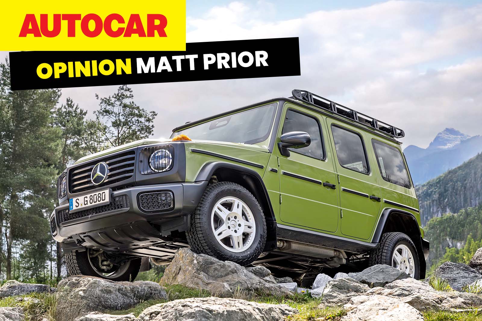 This special G-Class is less Chelsea, more tractor - and I love it