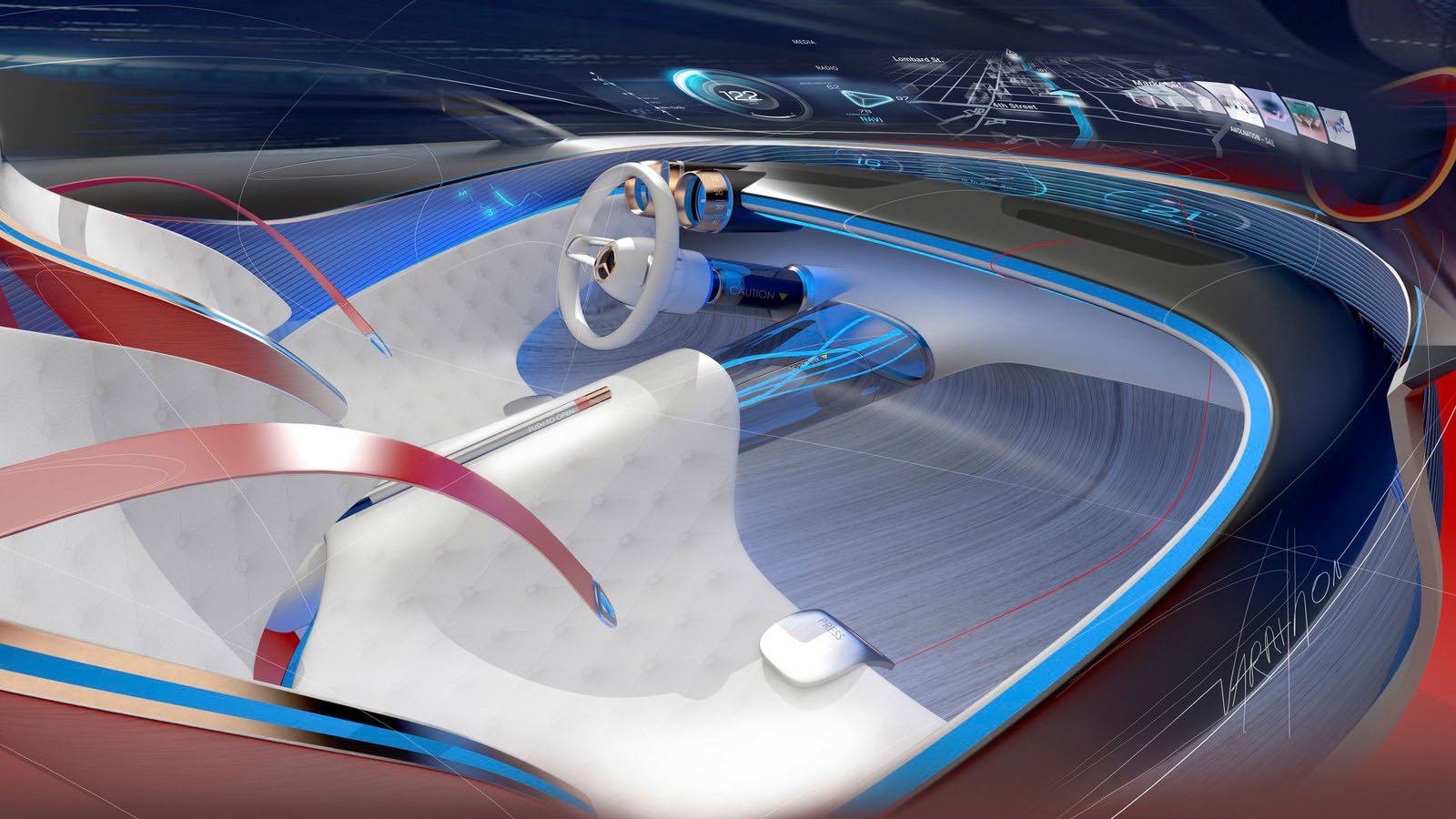 Mercedes maybach vision 6 2