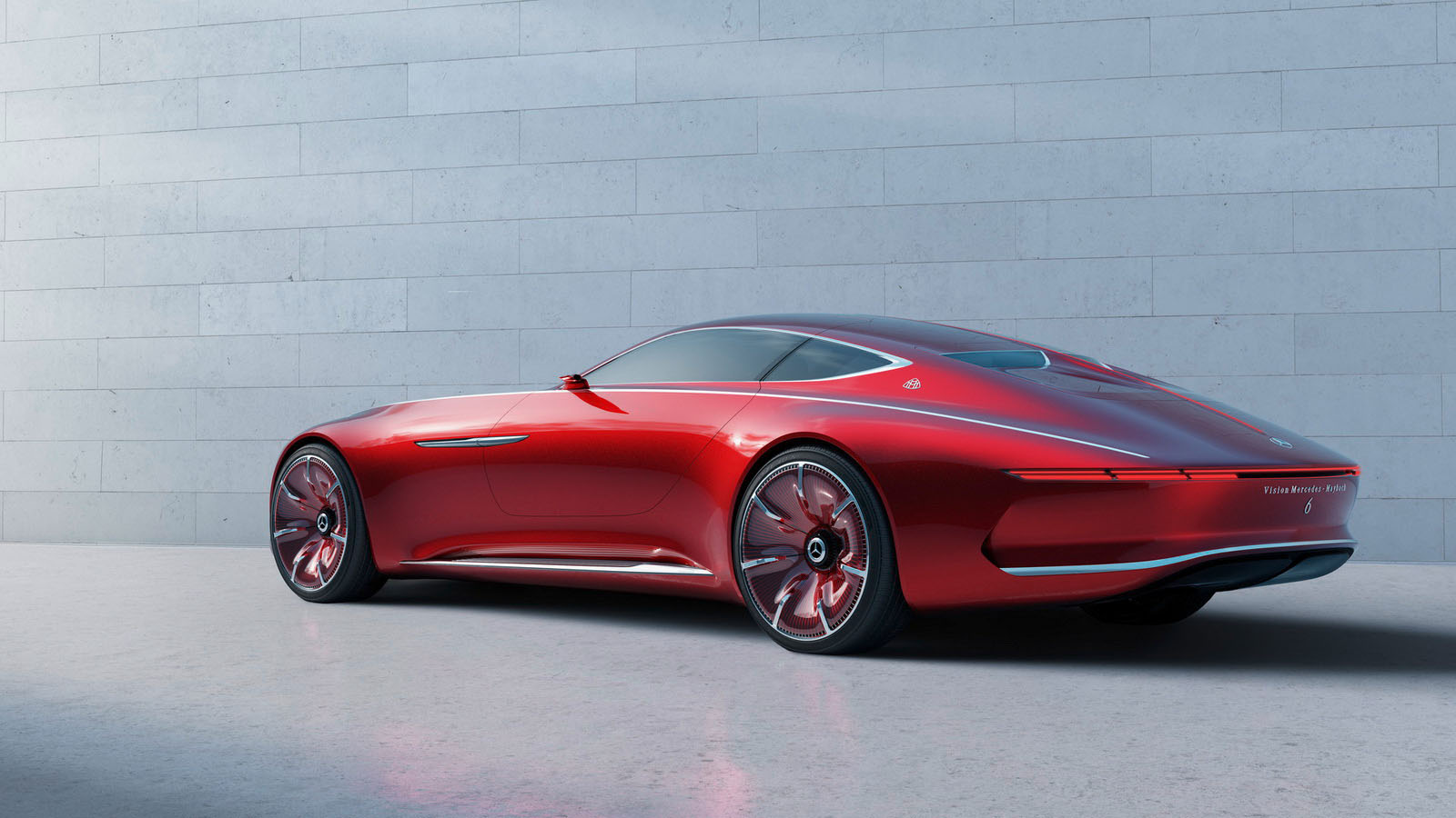 Mercedes maybach vision 6 6