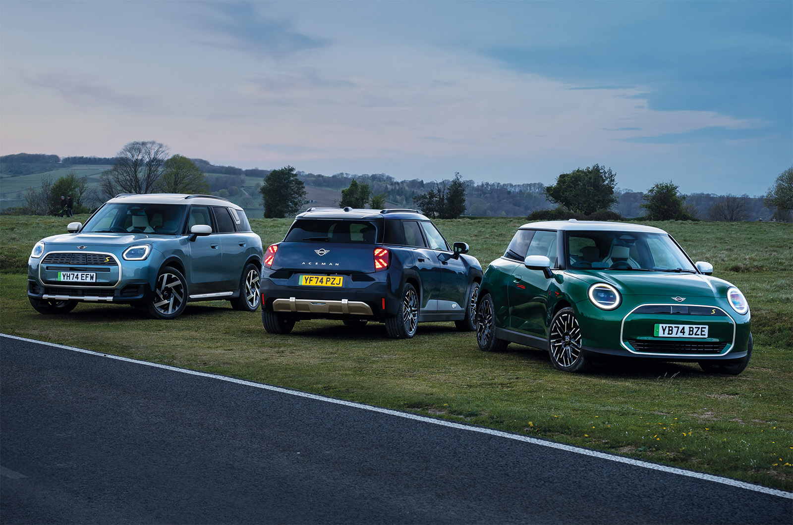 Meet the all-electric MINI range